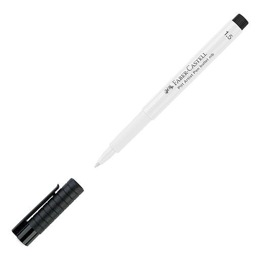 [167893] Feutre Pitt Artist Pen 1.5mm Blanc