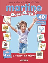Maritne as-tu trouvé ? La chasse aux trésors ( 40 autocollants repositionnables )