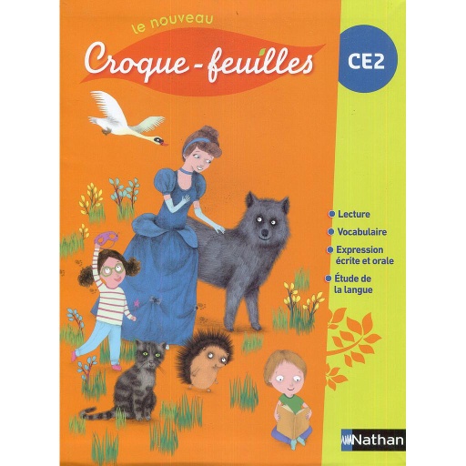 [NAT124131] LE NOUVEAU CROQUE - FEUILLES CE2 - 2018 -MANUEL ELEVE