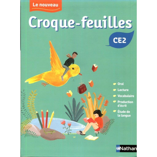 [NAT124382] Le Nouveau Croque-Feuilles CE2 - Manuel 2019