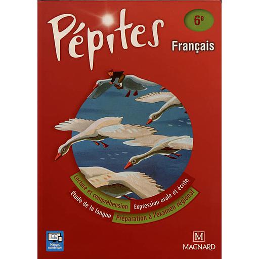 [MAG113503] Français Pépites 6ème - Manuel - 2019