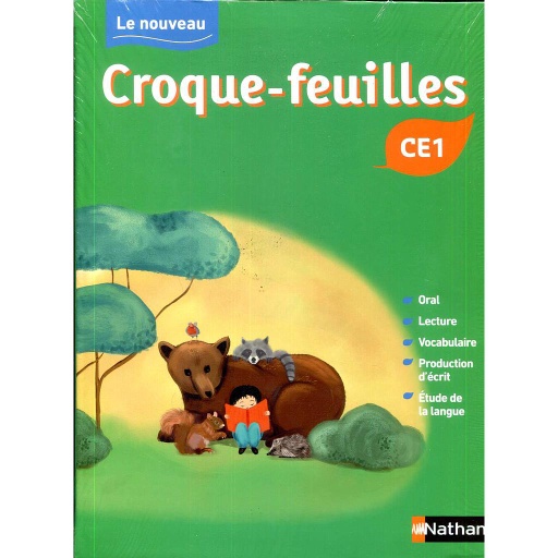 [NAT798025] 2019 CE1 LE NOUVEAU CROQUE - FEUILLES -PACK MANUEL ELEVE + MEMO + CAHIER D'ACTIVITES + FEUILLES D'ORAL