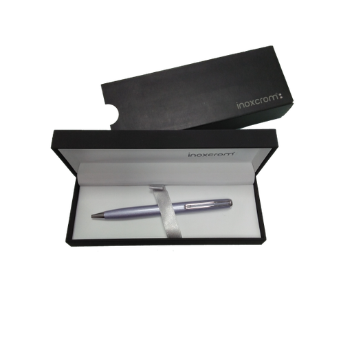 Stylo à Bille Wall Street Titanium Bleu Gris