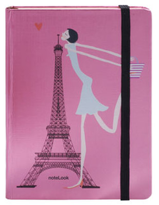 Carnet NoteLook A5 I Love Paris Ligne