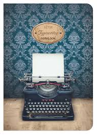 Carnet NoteLook A6 Retro Typewriter Ligne