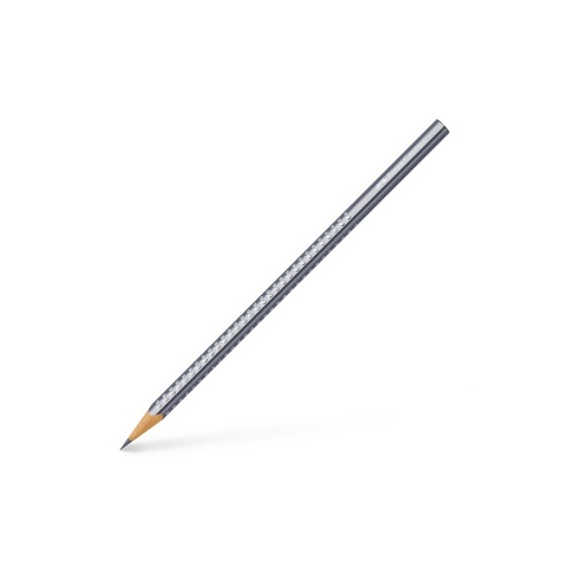 Crayon Sparkle - Argenté - Faber-Castell