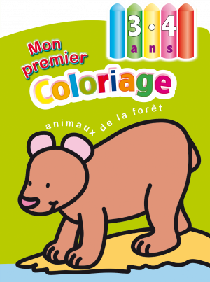 Mon premier coloriage - ANIMAUX DE LA FORET