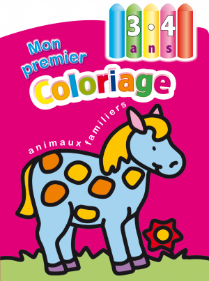 Mon premier coloriage - ANIMAUX FAMILIERS