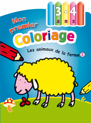 Mon premier coloriage - LES ANIMAUX DE LA FERME 2