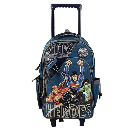 Cartable à roulette Héros Bleu