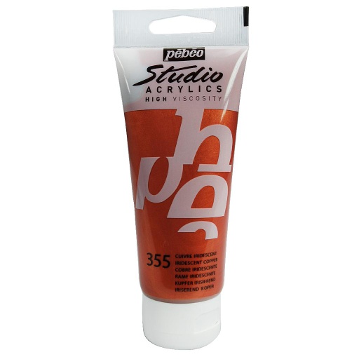 Peinture acrylique Studio 100ml Cuivre Iridescent
