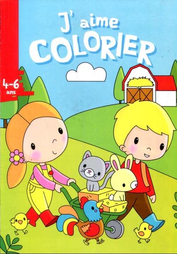 J'aime colorier 4-6 ans