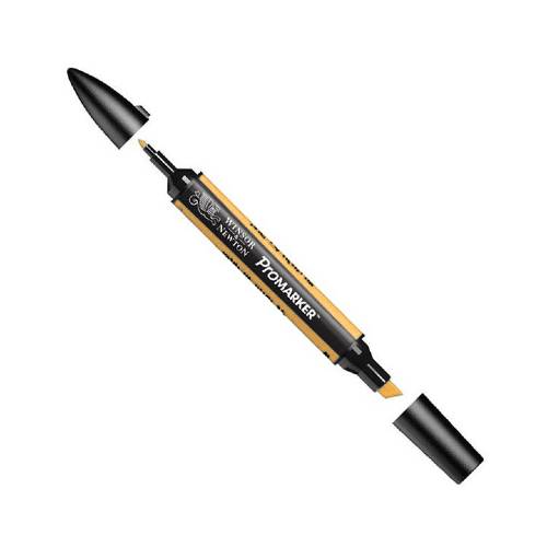 [O948] Marqueur double pointe Moutarde