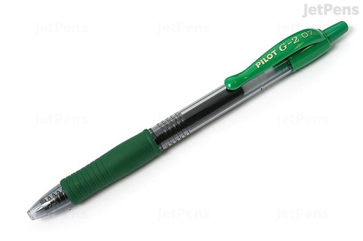 [3131910516491] Stylo Roller G2  Encre gel - 0,7 vert