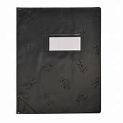 Protège Cahier 17x22 18Mic Noir