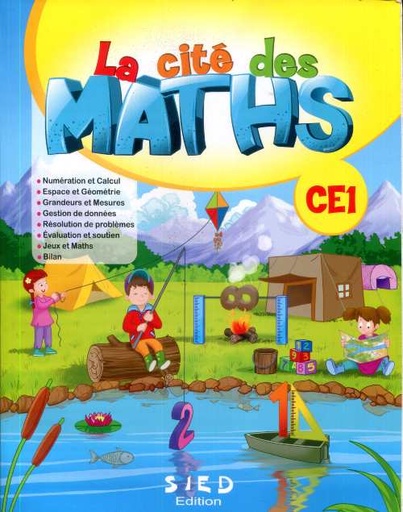 [SIE978552] La Cité Des Maths CE1 - FICHIER DE L'ÉLÈVE (EDITION 2019)