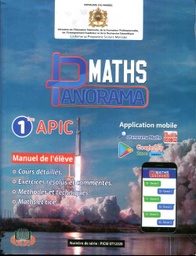 Panorama Maths manuel de l'élève 1AC