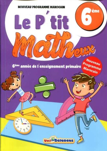 Le P'tit Matheux 6ème primaire - 2020