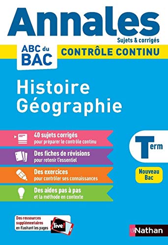 [NAT157519] Annales ABC du Bac 2021 - Histoire Géographie Terminale