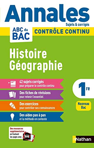 [NAT157518] Annales ABC du Bac 2021 - Histoire-Géographie 1re - Contrôle continu (9)