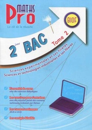 Pro Maths 2ème BAC T 2 Biof