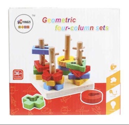 Geometric four-column sets