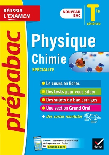 Prépabac - Physique-Chimie Tle générale et spécialité