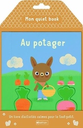 Mon quiet book au potager