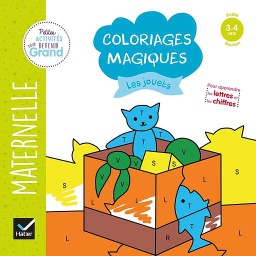 Coloriages magiques Les jouets  - Maternelle Petite section