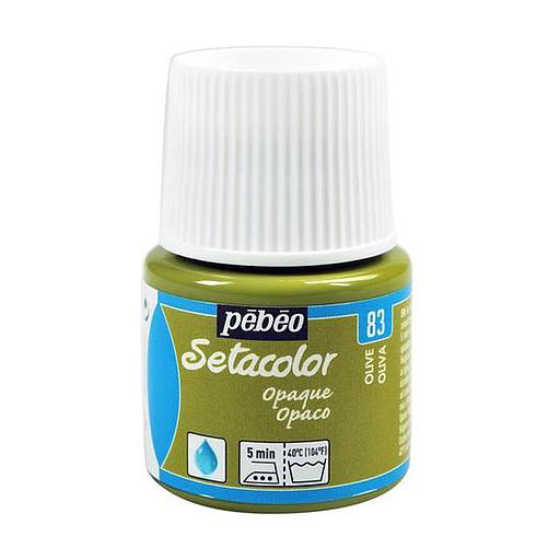 Peinture pour Tissus Pébéo Setacolor Opaque 45ml Olive