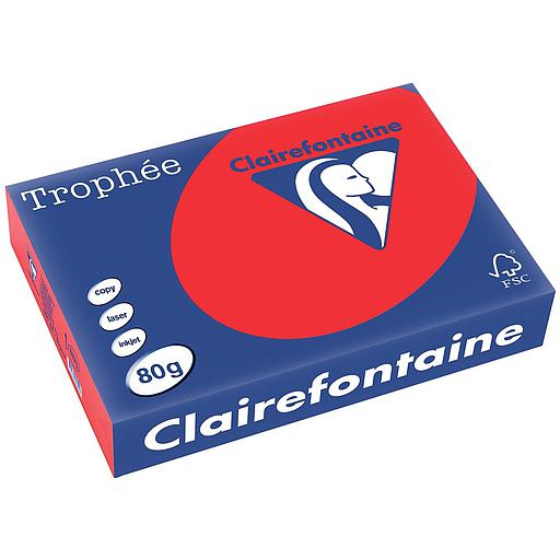Ramette de Papier Couleur Rouge 80Gr