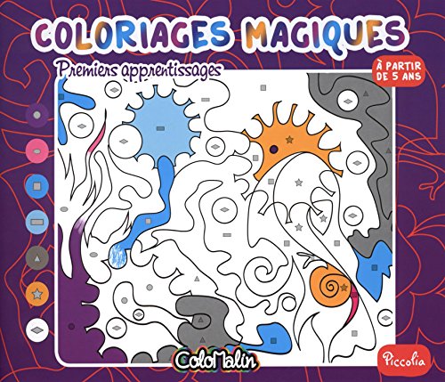 Premiers apprentissages : Coloriages magiques