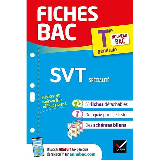 SVT Spécialité Tle