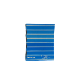 Cahier avec spirale 21 x 21.7 150P 60G