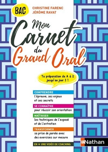 [NAT167240] Mon carnet du Grand Oral Bac