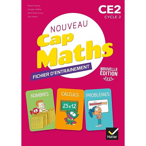 Cap Maths CE2 - 2021 - Pack : (Fichier entrainement + Livret de ...