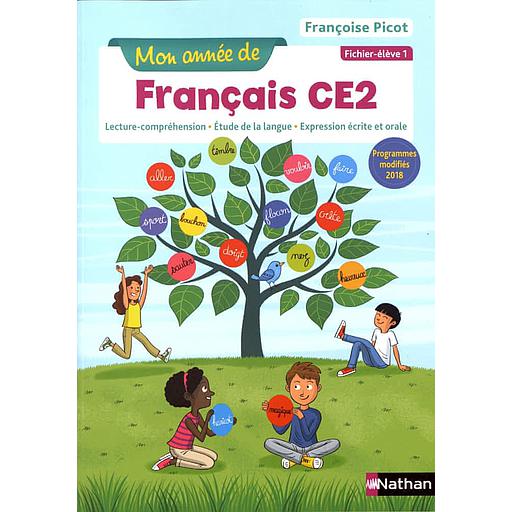 [NAT124965] Mon année de français CE2  - Ficher-élève 1