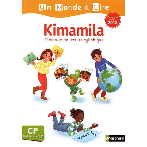 [NAT124916] Un Monde à lire Kimamila CP - Série Blanche  - Cahier-livre 2