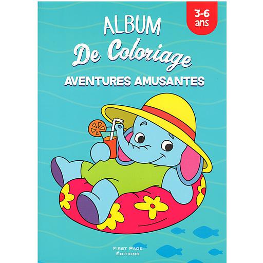 [CHR0799] Aventures amusantes album de coloriage