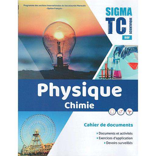 Entete De Cahier Physique Chimie Sigma Physique chimie Cahier de documents TC Sientifique | ALMOUGGAR.COM