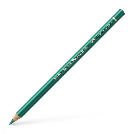Crayon de couleur Polychromos N°161 Vert phtalo