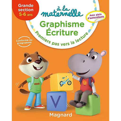 [MAG761926] Graphisme écriture GS 5-6 ans  - Premiers pas vers la lecture
