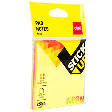[A02602] Post-it Couleur 76*76MM Fluo