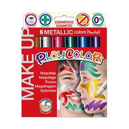6 Marqueurs de maquillage PlayColor