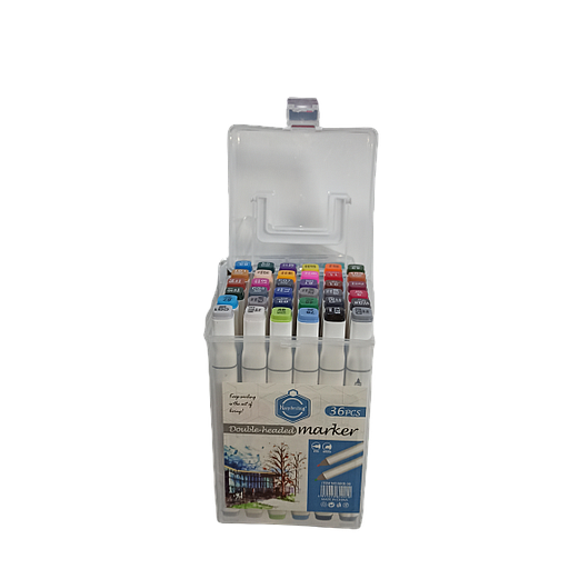 [MKB-36] Boite de 36 Marqueurs adulte Double Point