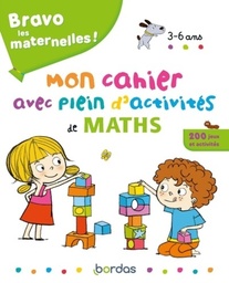 Mon cahier avec plein d'activités de maths