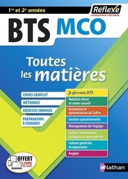 Toutes les matières BTS MCO 1re et 2e années