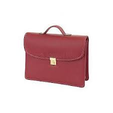 Cartable Semi Cuir Marron Réf 6606