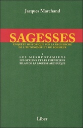 Sagesses  - Volume 2, Les Mésopotamiens, Les Syriens et les Phéniciens, Bilan de la sagesse archaïque