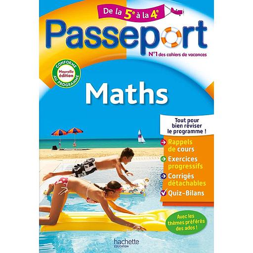 Maths de la 5e à la 4e